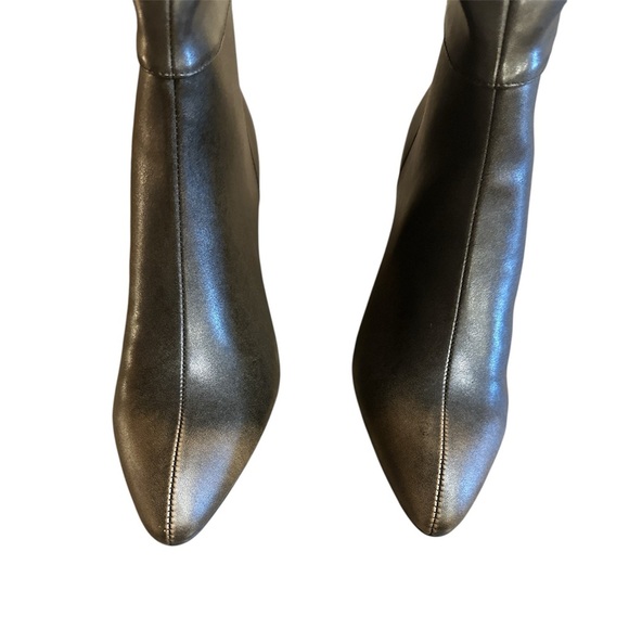 Oasis Society Pull On Pointed Toe Knee High Boots Faded Black Womens Size 10 - Picture 6 of 15